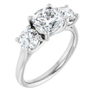 The Classic 3-Stone Engagement Ring | Cushion | 3 ⅕ CTW