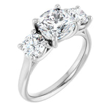 The Classic 3-Stone Engagement Ring | Cushion | 3 ⅕ CTW