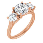 The Classic 3-Stone Engagement Ring | Cushion | 3 ⅕ CTW