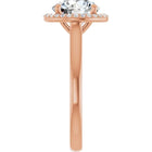 The Classic Halo Engagement Ring | Round | 2 ¼ CTW