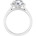 The Classic Halo Engagement Ring | Round | 2 ¼ CTW