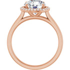 The Classic Halo Engagement Ring | Round | 2 ¼ CTW