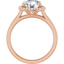 The Classic Halo Engagement Ring | Round | 2 ¼ CTW