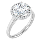The Classic Halo Engagement Ring | Round | 2 ¼ CTW