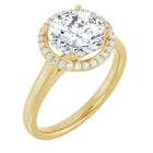 The Classic Halo Engagement Ring | Round | 2 ¼ CTW
