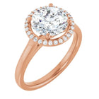 The Classic Halo Engagement Ring | Round | 2 ¼ CTW