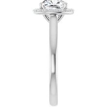 The Classic Halo Engagement Ring | Cushion | 2 ¼ CTW