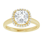 The Classic Halo Engagement Ring | Cushion | 2 ¼ CTW