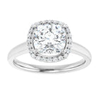 The Classic Halo Engagement Ring | Cushion | 2 ¼ CTW