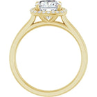 The Classic Halo Engagement Ring | Cushion | 2 ¼ CTW