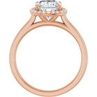 The Classic Halo Engagement Ring | Cushion | 2 ¼ CTW
