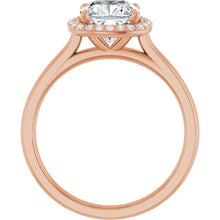 The Classic Halo Engagement Ring | Cushion | 2 ¼ CTW