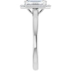 The Classic Halo Engagement Ring | Emerald | 2 ¼ CTW