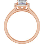 The Classic Halo Engagement Ring | Emerald | 2 ¼ CTW