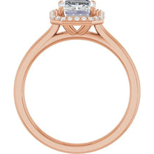 The Classic Halo Engagement Ring | Emerald | 2 ¼ CTW