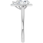 The Classic Halo Engagement Ring | Pear | 2 ¼ CTW