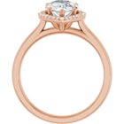 The Classic Halo Engagement Ring | Pear | 2 ¼ CTW