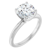 The Classic 4-Prong Solitaire Engagement Ring | Round | 2 CTW