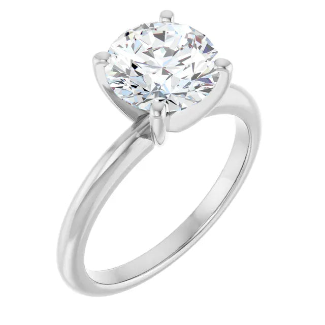 The Classic 4-Prong Solitaire Engagement Ring | Round | 2 CTW