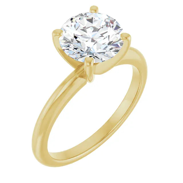The Classic 4-Prong Solitaire Engagement Ring | Round | 2 CTW