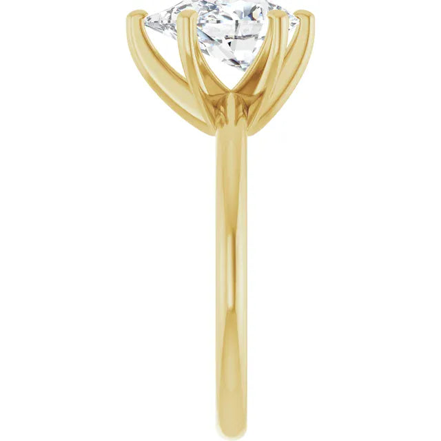 The Classic 6-Prong Solitaire Engagement Ring | Pear | 2 CTW