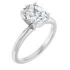 The Classic 4-Prong Solitaire Engagement Ring | Oval | 2 CTW