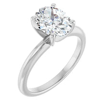 The Classic 4-Prong Solitaire Engagement Ring | Oval | 2 CTW