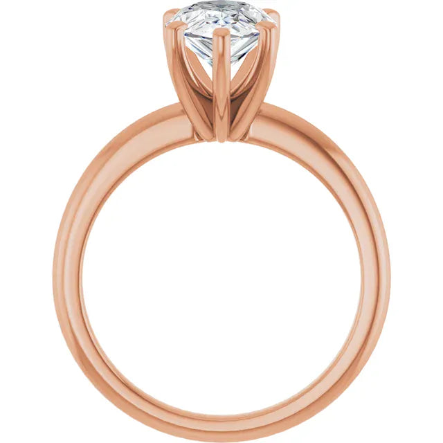 The Classic 6-Prong Solitaire Engagement Ring | Pear | 2 CTW