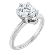 The Classic 6-Prong Solitaire Engagement Ring | Pear | 2 CTW