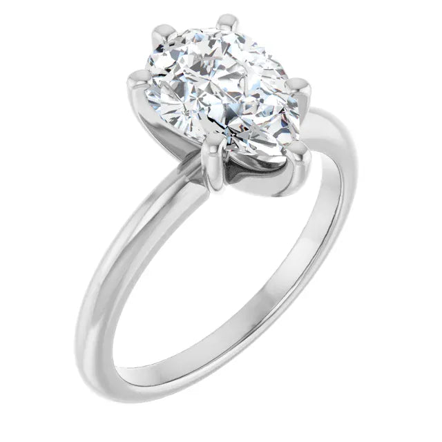 The Classic 6-Prong Solitaire Engagement Ring | Pear | 2 CTW