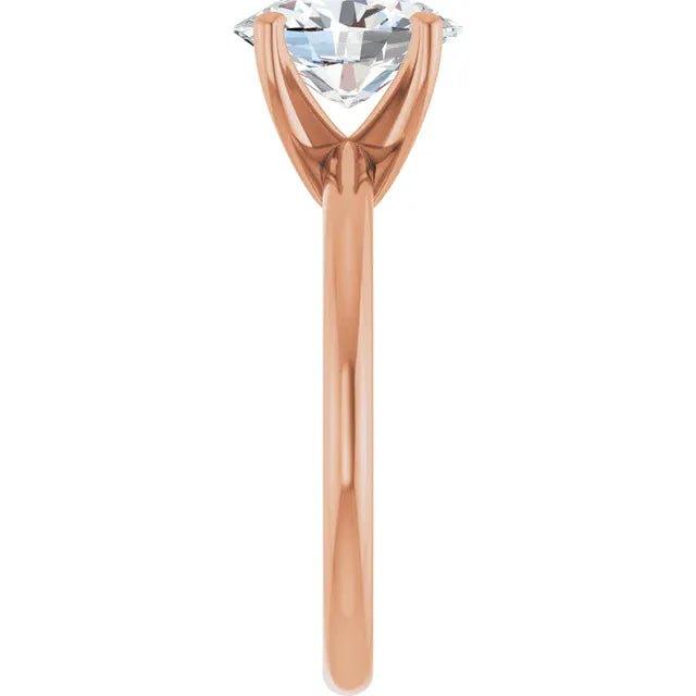 The Classic 4-Prong Solitaire Engagement Ring | Oval | 2 CTW