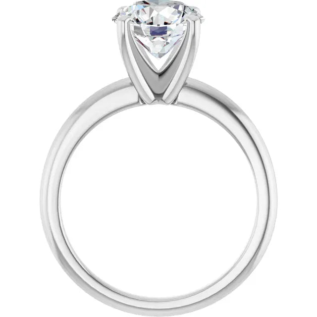 The Classic 4-Prong Solitaire Engagement Ring | Round | 2 CTW