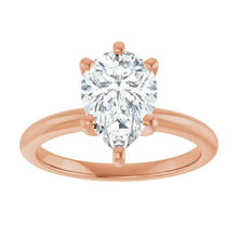 The Classic 6-Prong Solitaire Engagement Ring | Pear | 2 CTW
