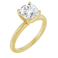 The Classic 4-Prong Solitaire Engagement Ring | Cushion | 2 CTW
