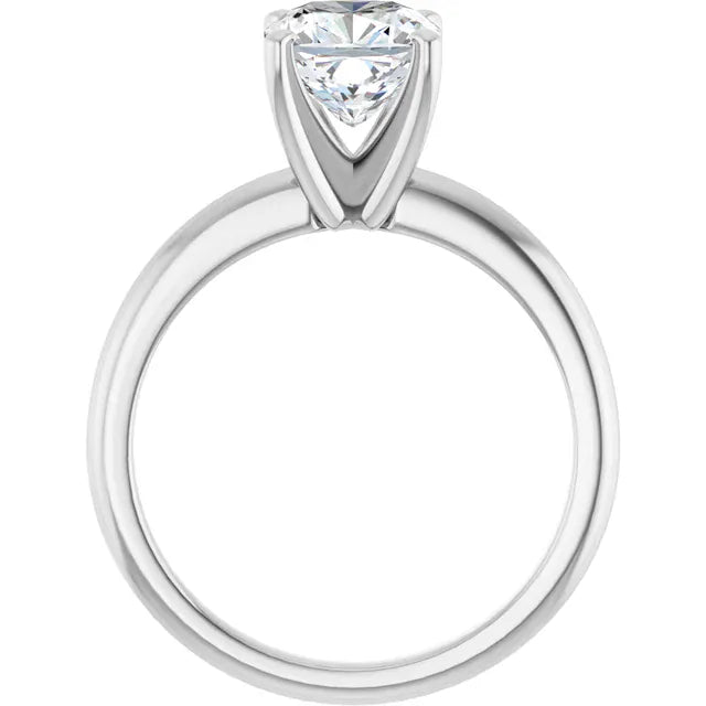 The Classic 4-Prong Solitaire Engagement Ring | Cushion | 2 CTW