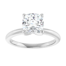 The Classic 4-Prong Solitaire Engagement Ring | Cushion | 2 CTW