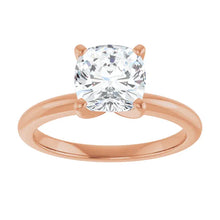 The Classic 4-Prong Solitaire Engagement Ring | Cushion | 2 CTW