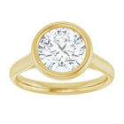 The Classic Bezel Engagement Ring | Round | 2 CTW