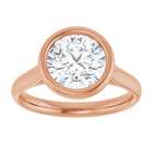 The Classic Bezel Engagement Ring | Round | 2 CTW