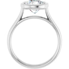 The Classic Bezel Engagement Ring | Round | 2 CTW