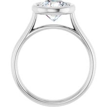 The Classic Bezel Engagement Ring | Round | 2 CTW