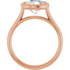 The Classic Bezel Engagement Ring | Round | 2 CTW