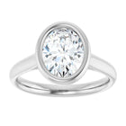 The Classic Bezel Engagement Ring | Oval | 2 CTW