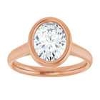 The Classic Bezel Engagement Ring | Oval | 2 CTW