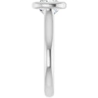 The Classic Bezel Engagement Ring | Cushion | 2 CTW