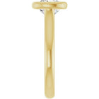 The Classic Bezel Engagement Ring | Cushion | 2 CTW