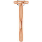 The Classic Bezel Engagement Ring | Cushion | 2 CTW