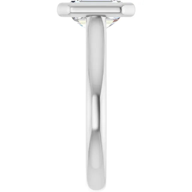 The Classic Bezel Engagement Ring | Emerald | 2 CTW