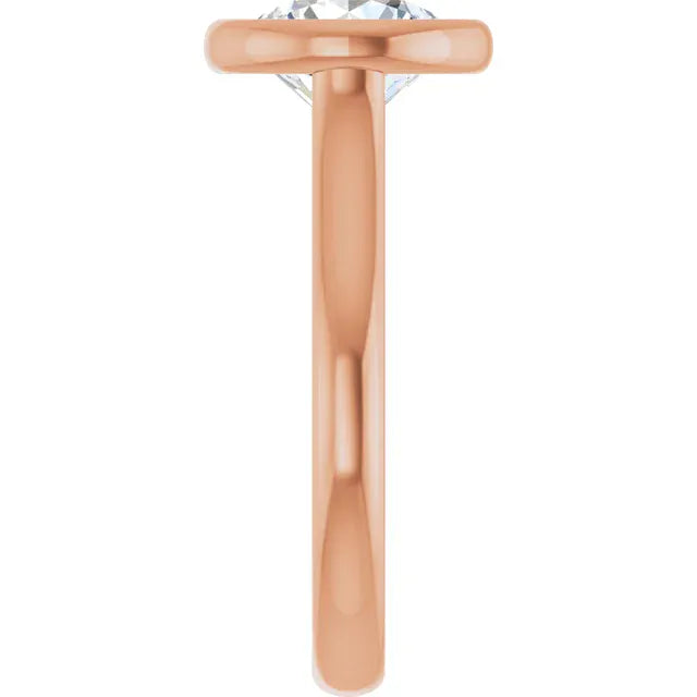 The Classic Bezel Engagement Ring | Round | 2 CTW