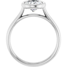 The Classic Bezel Engagement Ring | Oval | 2 CTW